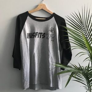 Misfits baseball tee